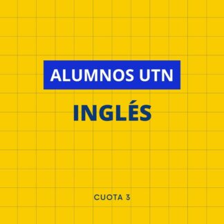 Inglés - Nivel 1 - Alumnos - Cuota 3 de 4 - Junio 2023