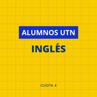 Inglés - Nivel 1 - Alumnos - Cuota 4 de 4 - Julio 2023