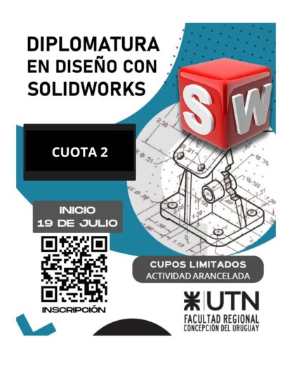 Diplomatura en Diseño con SolidWorks - Cuota 2 de 6