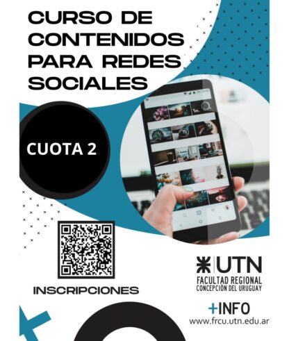 Curso de Contenidos para Redes Sociales - Cuota 2 de 2