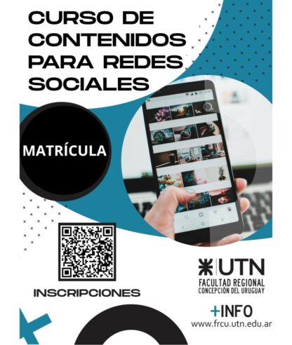 Curso de Contenidos para Redes Sociales - Matrícula