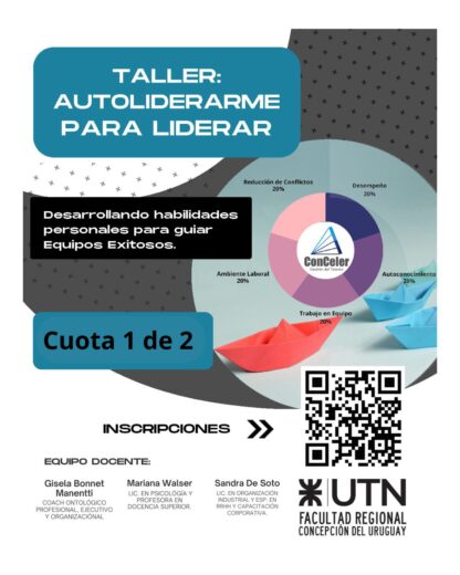 SEU'25 Taller Autoliderarme para Liderar - Cuota 1 de 2 -  UTN FRCU