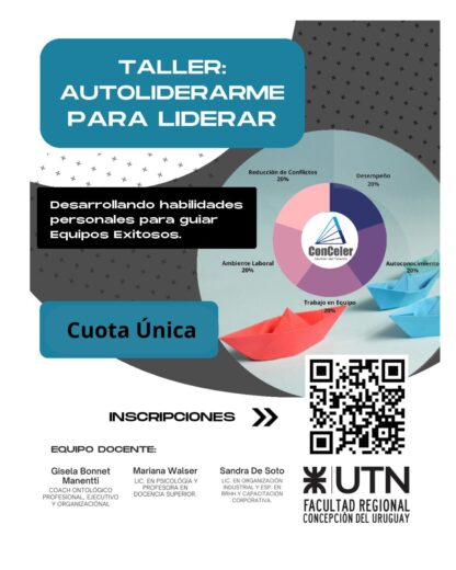 SEU'25 Taller Autoliderarme para Liderar -Cuota Única- UTN FRCU