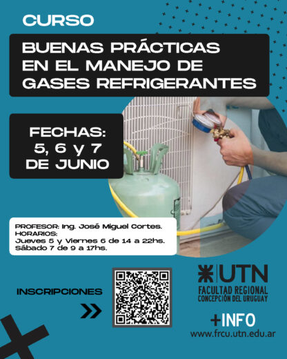 CURSO BUENAS PRÁCTICAS EN EL MANEJO DE GASES REFRIGERANTES