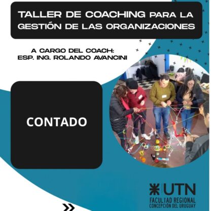 SEU'25 Taller de Coaching para la Gestión en las Organizaciones - Público General - CONTADO - UTN FRCU