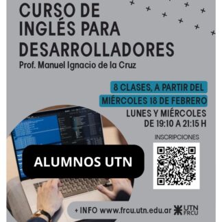 SEU'26 - Inglés para Programación - Alumnos UTN- Cursos de Verano