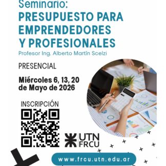 SEU'26 - Seminario: Presupuesto para Emprendedores y Profesionales - Público General - UTNFRCU